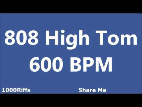 808 High Tom Metronome : 600 BPM
