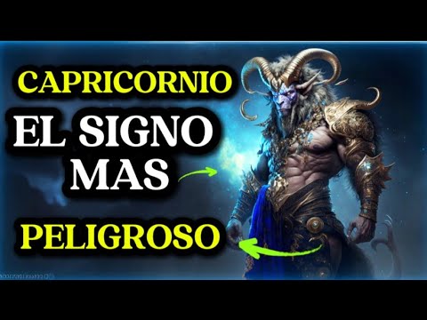 CAPRICORN "The Most Dangerous Sign of the ZODIAC" Tell me, do you identify with this or not? #cap...