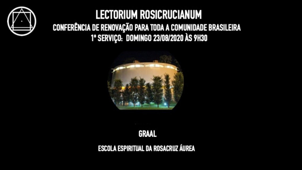 1º Serviço da Conferência para toda a Comunidade - 23/08/2020 - 09h30