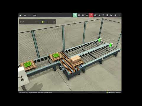 How To Programming PLC With Factory IO-Converge Station