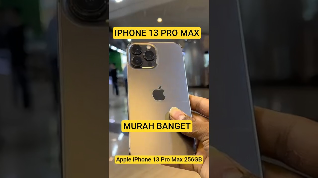 IPHONE 13 PRO MAX 256GB 512GB SECOND IBOX BEA CUKAI IP 13 PM INTER BEKAS KAMERA STABIL TERBAIK