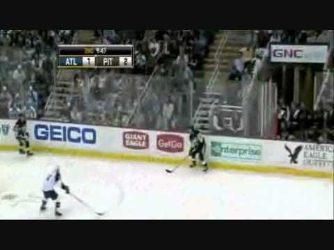 Thrashers @ Penguins Highlights  Dec,2,2010
