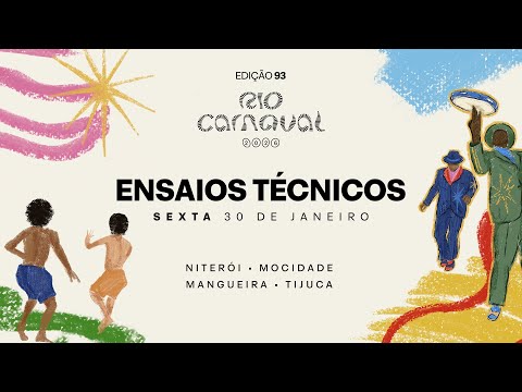 ENSAIOS TÉCNICOS - DIA 1 | Transmissão Oficial  Rio Carnaval