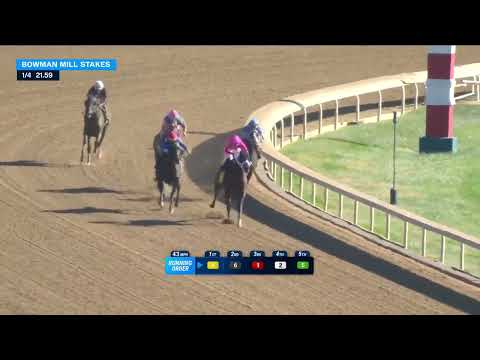 The Filly beat the boys in the Bowman Mill on Keeneland's Closing Day
