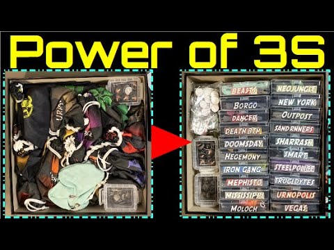 Neuroshima Hex 3S - Improving Game Storage for Prep and Play