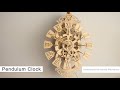 WoodTrick Bausatz Pendulum Wanduhr