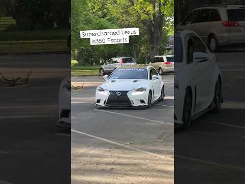 Supercharged Lexus IS 350 Fsport