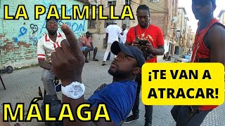 ME AMENAZARON en el barrio MÁS PELIGROSO de MÁLAGA | LA PALMILLA