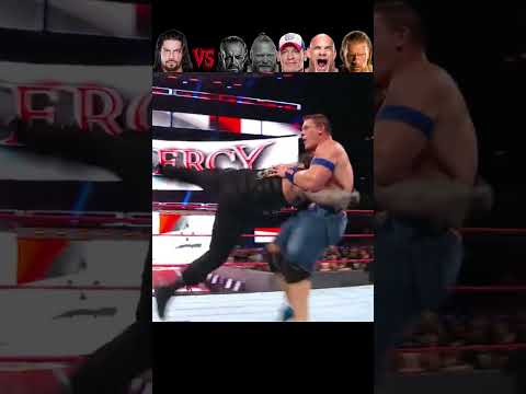 Roman Reigns VS WWE Legends