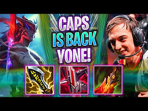 CAPS BRINGS BACK YONE! | G2 Caps Plays Yone Mid vs ekko! | Season 2022