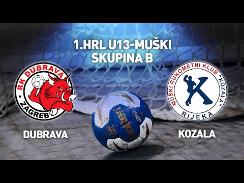 RK Dubrava Zagreb vs MRK Kozala | 1. HRL U13 Muški (Skupina B)
