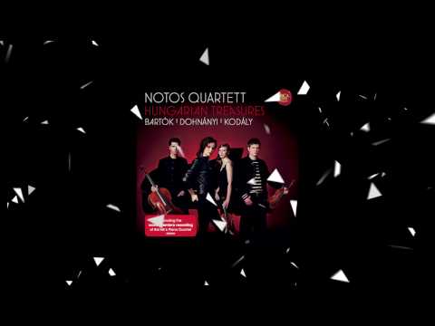 Notos Quartet - Hungarian Treasures - Bartók Piano Quartet