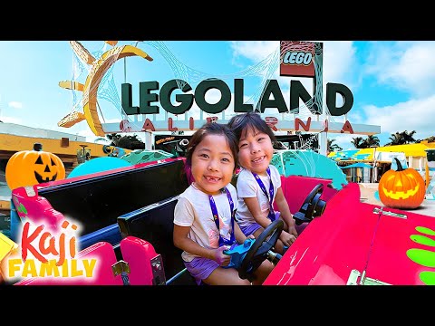 Emma & Kate's Ultimate Legoland Adventure for Halloween Rides and More!
