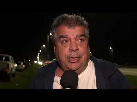 Encendido de luminarias entre La Capuera y Aeropuerto