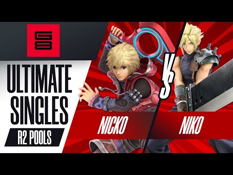 Nicko vs Niko - Pools R2 Ultimate Singles - Genesis 8 | Shulk vs Cloud