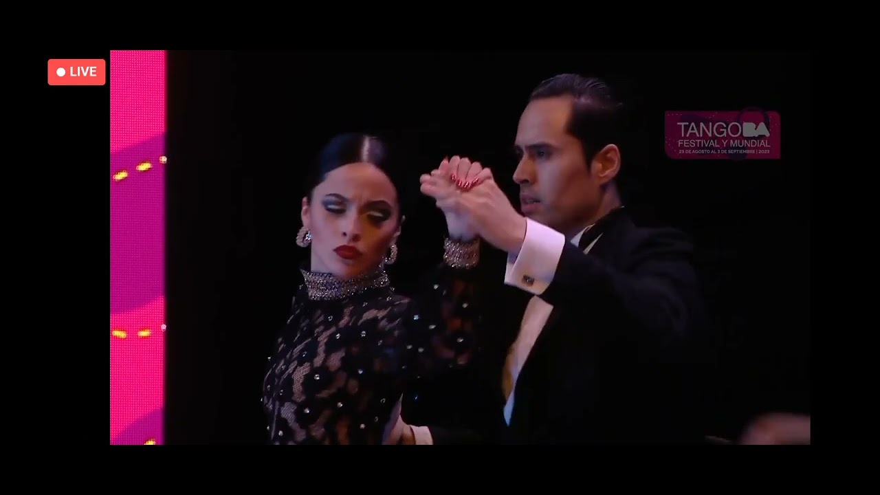 Video thumbnail for Mundial tango 2023 Escenario - Lara Duarte y Jesús Páez - Buenos-Aires 02.09.2023