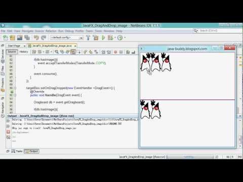 JavaFX 2.0: Implement Source and Target of Drag and Drop for Image