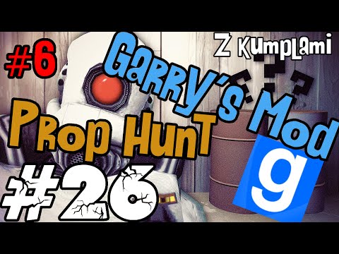 [LUŹNE GRANIE] Garry's mod (Z kumplami) #26 - Prop Hunt (#6) - Bruce, Kominek i Propy /Zagrajmy w