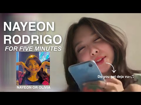 TWICE NAYEON AND OLIVIA RODRIGO TWINNING