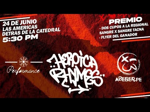 ROGER VS FALIAL/ Final SangrexSangre clasificatorias Regional Tacna 4ta Fecha