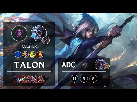Talon ADC vs Kai'Sa - EUW Master Patch 11.1