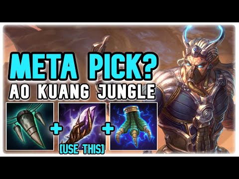 AO KUANG IS META NOW?? - GRANDMASTER AO KUANG JUNGLE