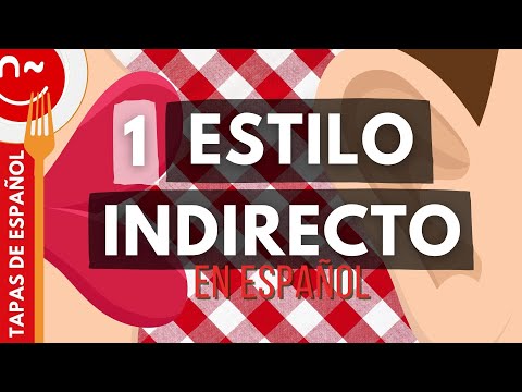 Indirect Speech (Part 1) - Spanish Tapas
