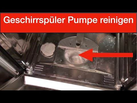 Geschirrspüler Pumpe reinigen - So geht es!