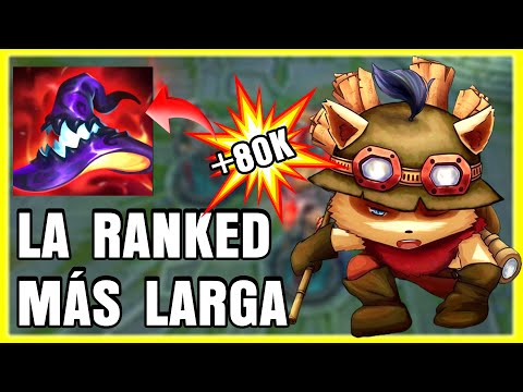 🔴+80k DAMAGE in 50 MINUTES of PURE TENSION with TEEMO TOP vs SION