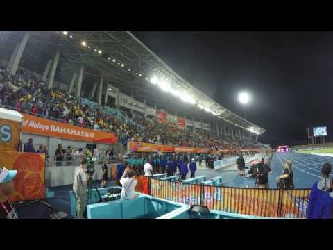 Bahamian Pride at the World Relays 2017