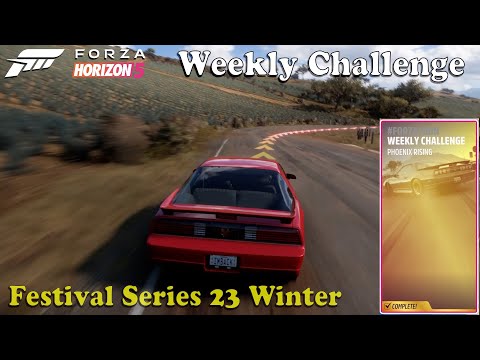 Forza Horizon 5 - Weekly Challenge Winter Forzathon with 1987 Pontiac Firebird Trans Am GTA | Xbox