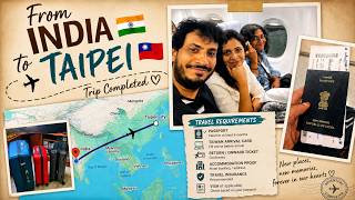 India-Chennai to Taiwan | Our First Taiwan Trip | Budget, Visa &amp;amp; Complete Travel Guide 2026