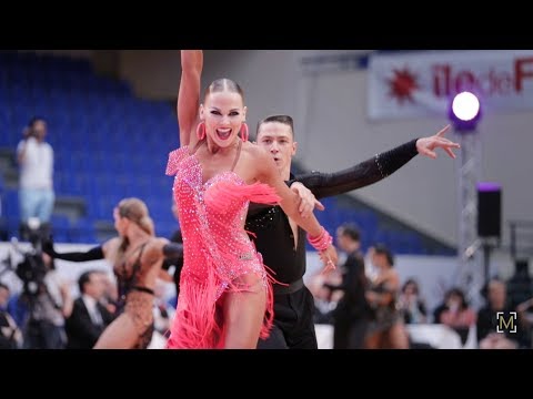 Sebesi Hunor - Jaroslava Huber, AUT | 2019 WDSF European Latin - R1 C