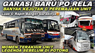 Download lagu Banyak Kejutan Peremajaan Unit 😍 Momen Terakhir Bus Legenda Sebelum Di Potong 😢| Garasi Baru PO RELA mp3