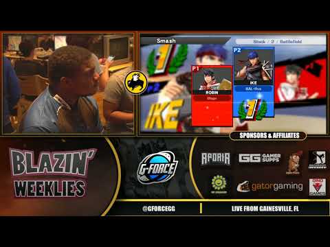 Blazin Weeklies #38  - Loser's Finals: RoguePenguin (Robin) vs. Balance | Ryo (Ike)