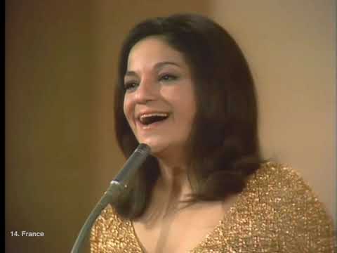 France ???????? - Eurovision 1969 winner 4 - Frida Boccara - Un jour, un enfant