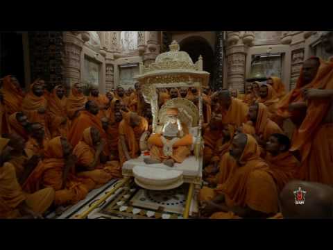 Divine Darshan of HH Pramukh Swami Maharaj, 13 Aug 2016