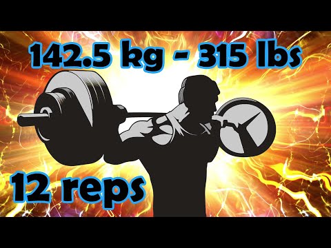 I Squat 315 pounds for 12 reps - no belt no wraps ATG