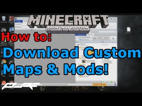 Puredominace - How to Download Custom Maps and Mod on Minecraft Xbox 360! | Easy Tutorial