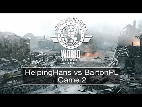 [COH2] World Championship 2019 | HelpingHans vs BartonPL | Game 2