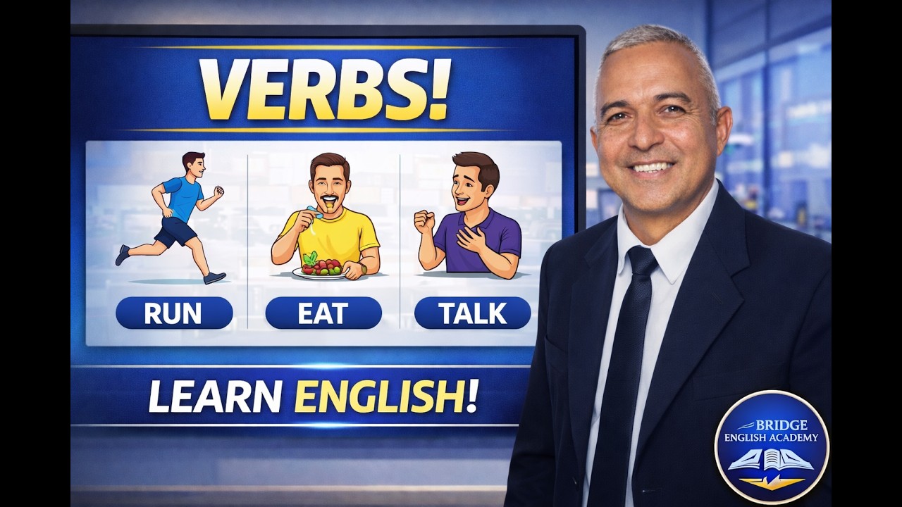 Learn Action Verbs FAST! ⚡ Speak English with Confidence