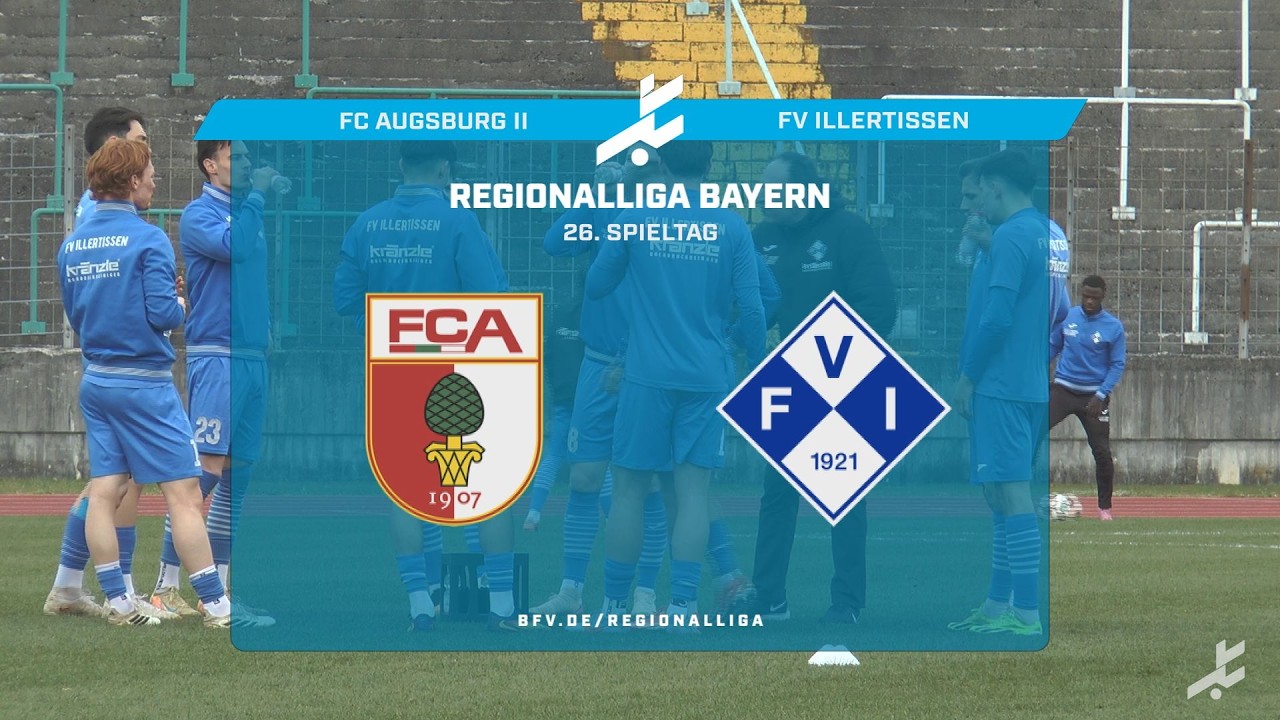 Augsburg II vs FV Illertissen Highlights