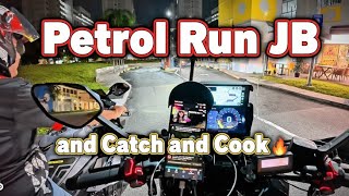Petrol Run with Catch & Cook Fish Restraunt In JB / Zontes 368G / MT 10 / Xmax 300