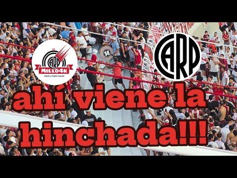 "⚪" Barra: Los Borrachos del Tablón &bull; Club: River Plate