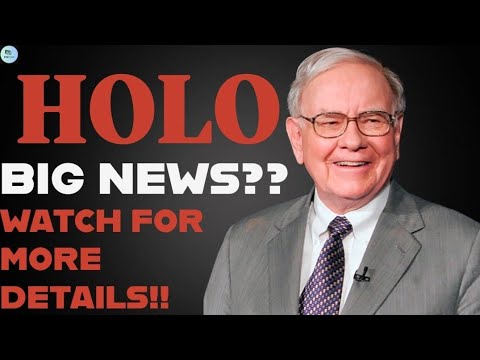 HOLO STOCK- MICRO CLOUD HOLOGRAM INC STOCK TODAYS BREAKING NEWS | HOLO STOCK