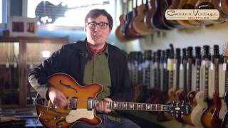 1967 Epiphone Riviera owned by Chris Scruggs