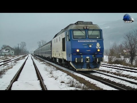 Anna~Jimmy 64-1219-6 & Mecanic Super Engineer in Gara Piatra Craiului Station [Winter Edition]