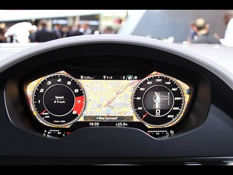 Tech-Check / Hands on: Audi TT Infotainmentsystem - virtuelles Cockpit