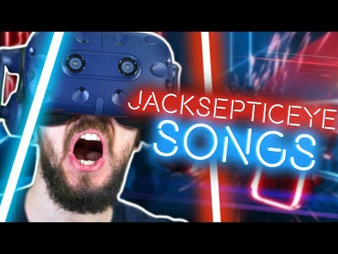 Playing Custom Jacksepticeye Songs in Beat Saber VR