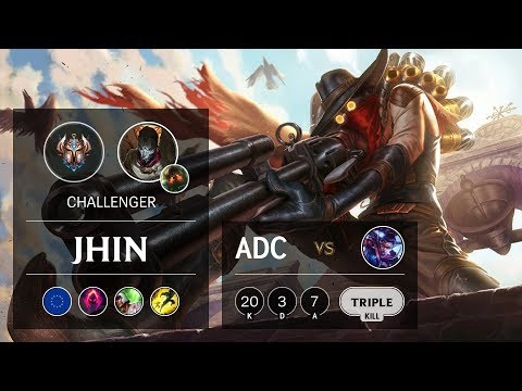 Jhin ADC vs Vayne - EUW Challenger Patch 9.9